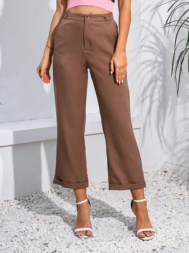 Justine&CC Cropped Straight Leg Pants