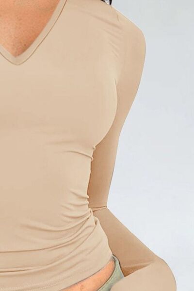 Women's CallistaAnn V-Neck Long Sleeve T-Shirt