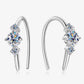 Moissanite 925 Sterling Silver Earrings