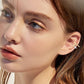 Moissanite 925 Sterling Silver Cuff Earrings