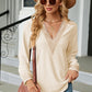 V-Neck Long Sleeve T-Shirt