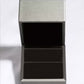 Women's 1 Carat Moissanite Platinum-Plated Rectangle Ring in Blue