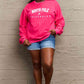 Simply Love Christmas Themed Full Size NORTH POLE UNIVERSITY Graphic Sweatshirt