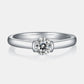 Moissanite 925 Sterling Silver Solitaire Ring