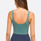 Deep V-Neck Crop Sports Bra in Assorted Colors
