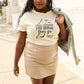 Simply Love Full Size IF I'M TOO MUCH THEN GO FIND LESS Round Neck T-Shirt