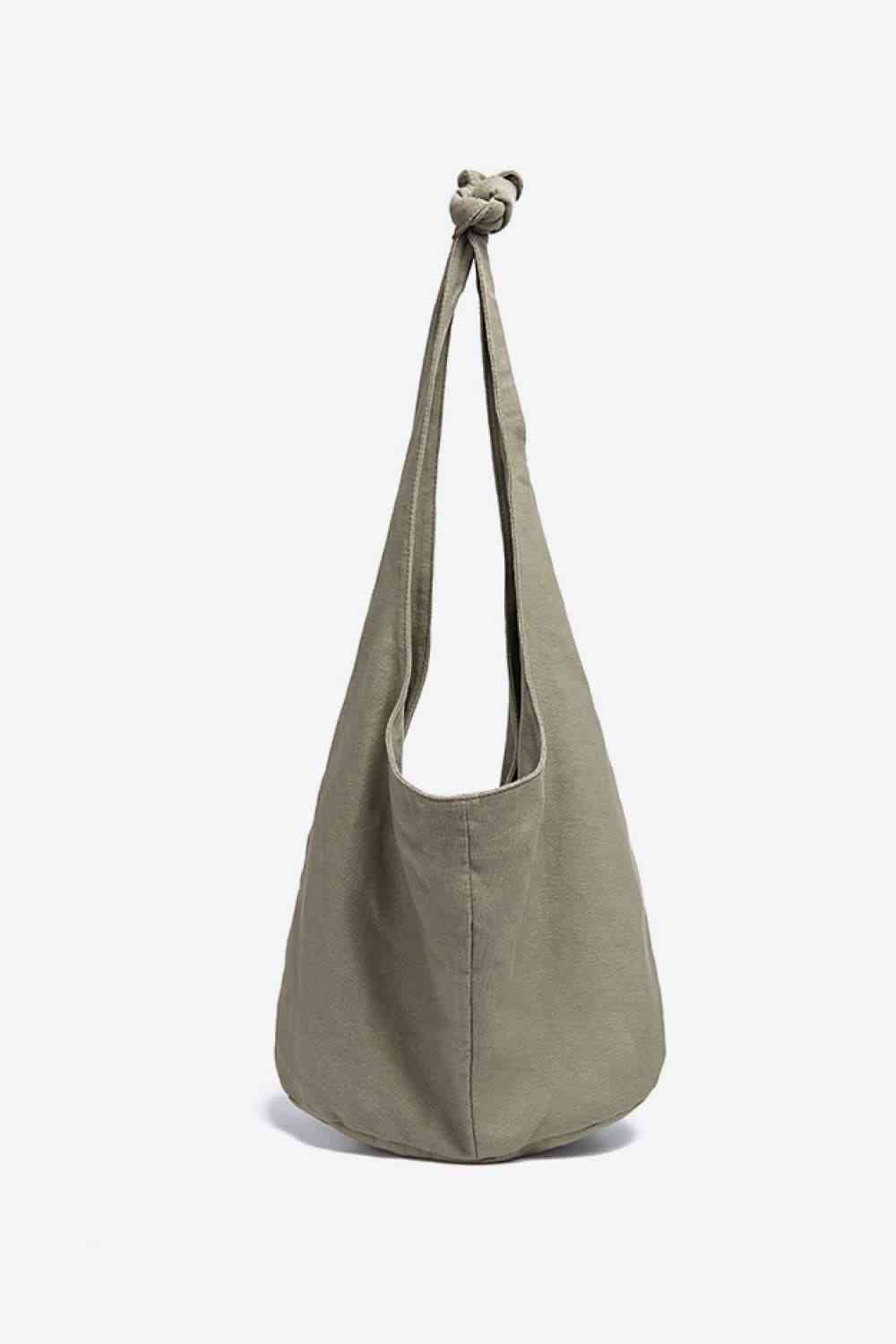 Winona Rustic Large Canvas Crossbody Bag