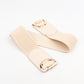 Women's D Buckle Elastic Belt