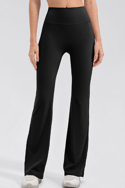 Hannahs Yoga Attire High Waist Straight Active Pants