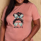 Malibu Dreams Simply Love Full Size MOM LIFE Graphic Cotton Tee