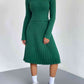 CozyWonders Rib-Knit Sweater and Skirt Set