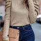 Aurora Lea Round Neck Puff Sleeve Sleeve Blouse