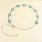 Vintage Turquoise Alloy Belt