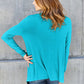 Basic Bae Full Size Open Front Long Sleeve Cover Up Cardigan
