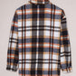 Plaid Button Front Shirt Jacket with Breast Pockets