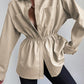 Snap Down Collared Jacket