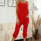 KenyaBay Spaghetti Strap Pocket Jumpsuit