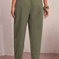 SeaKnickers Elastic Waist Pocket Tapered Pants