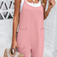 Spaghetti Strap Romper with Pockets