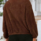 Zip Up Turtleneck Long Sleeve Jacket