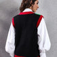 Four Leaf Clover V-Neck Sweater Vest