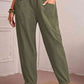 SeaKnickers Elastic Waist Pocket Tapered Pants