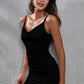Women's TrulyMe Ruched Cowl Neck Spaghetti Strap Dress