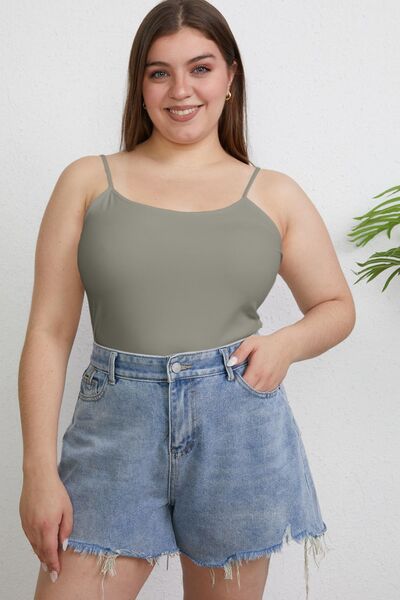 Basic Bae Full Size Round Neck Slim Cami *