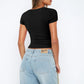 Square Neck Short Sleeve Tee