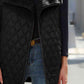 Full Size Open Front Collared Vest