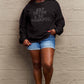 Simply Love Full Size EAT DRINK & BE THANKFUL Round Neck Sweatshirt