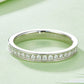 Women's Unexplained Words Moissanite Ring