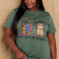 Simply Love Full Size BOOKS ARE MY LOVE LANGUAGE Graphic Cotton Tee