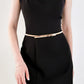 Women's Elastic Iron Skinny Belt