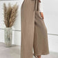 Tied Wide Leg Long Pants