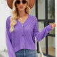 SavannahTree V-Neck Button Down Cardigan