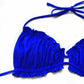 BEACHIN' Frill Trill Halter Neck Bikini Set
