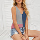 SoBeautiful Color Block Knit Tank