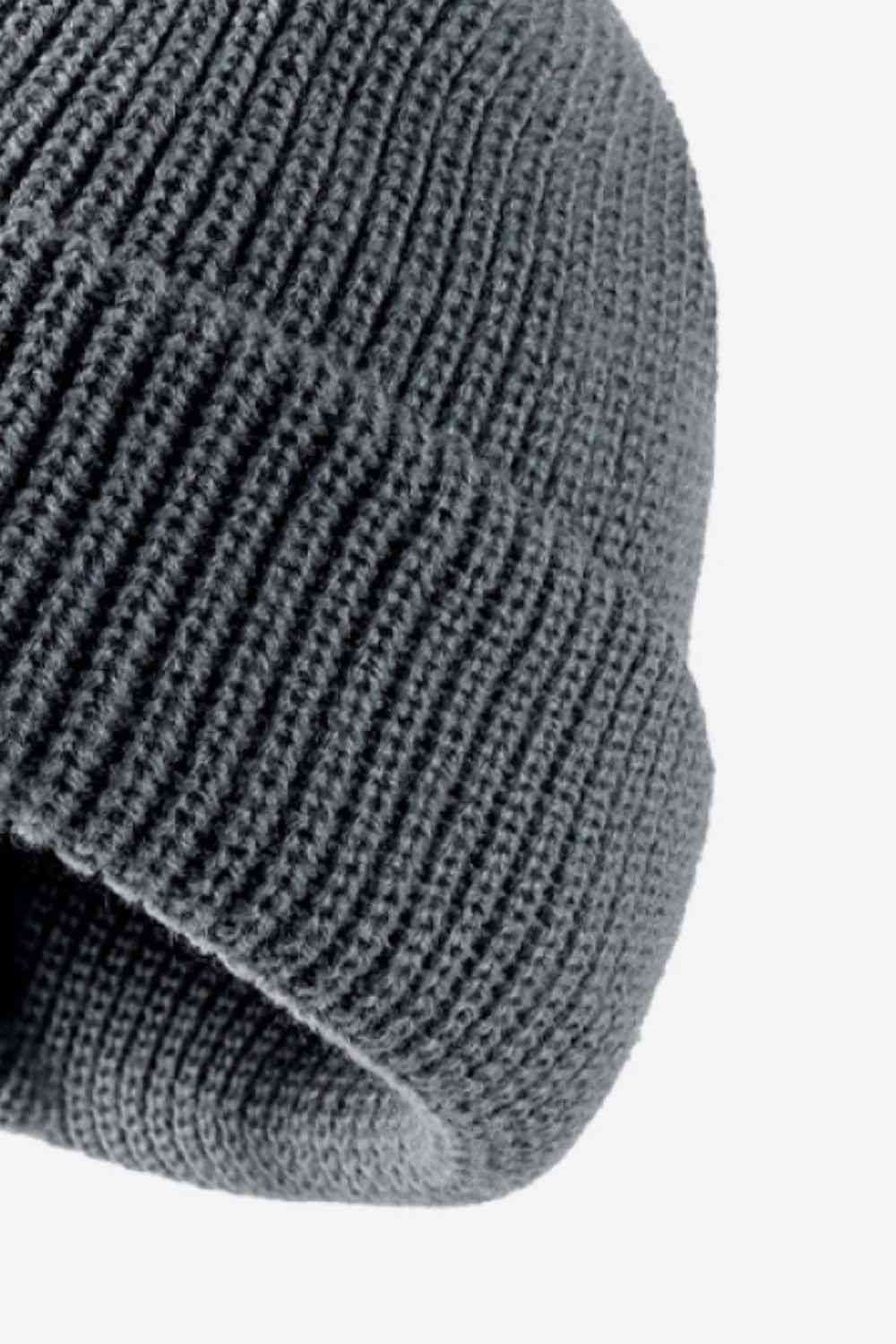 CHIC HATZ Calling For Winter Hat Rib-Knit Beanie