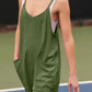 Pocketed Spaghetti Strap Romper