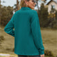 Full Size Collared Neck Long Sleeve Blouse