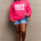 Simply Love SEASONAL Full Size HELLO PUMPKIN Graphic Sweatshirt