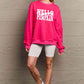 Simply Love SEASONAL Full Size HELLO PUMPKIN Graphic Sweatshirt