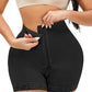 Full Size Lace Detail Hook-and-Eye Shaping Shorts Shapewear
