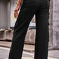 FIT RAGGED DENIM Buttoned High Waist Loose Fit Jeans