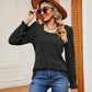 Full Size Square Neck Puff Sleeve Top