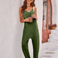 Spaghetti Strap Jumpsuit with Pockets