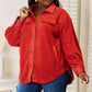Heimish Cozy Girl Full Size Button Down Shacket