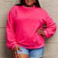 Simply Love Full Size ENJOY THE LITTLE THINGS Round Neck Sweatshirt