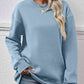 Round Neck Long Sleeve Sweatshirt